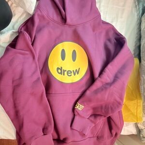 Drew House Mascot Purple Hoodie